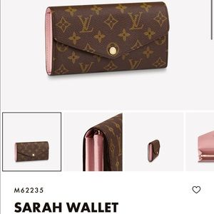 Louis Vuitton Sarah Wallet